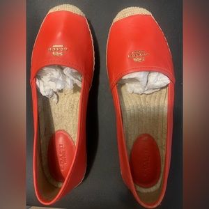Brand new coach Espadrilles